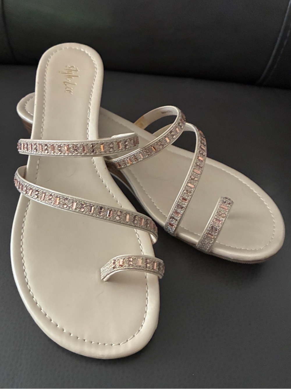 NIB Sparkly Sandals